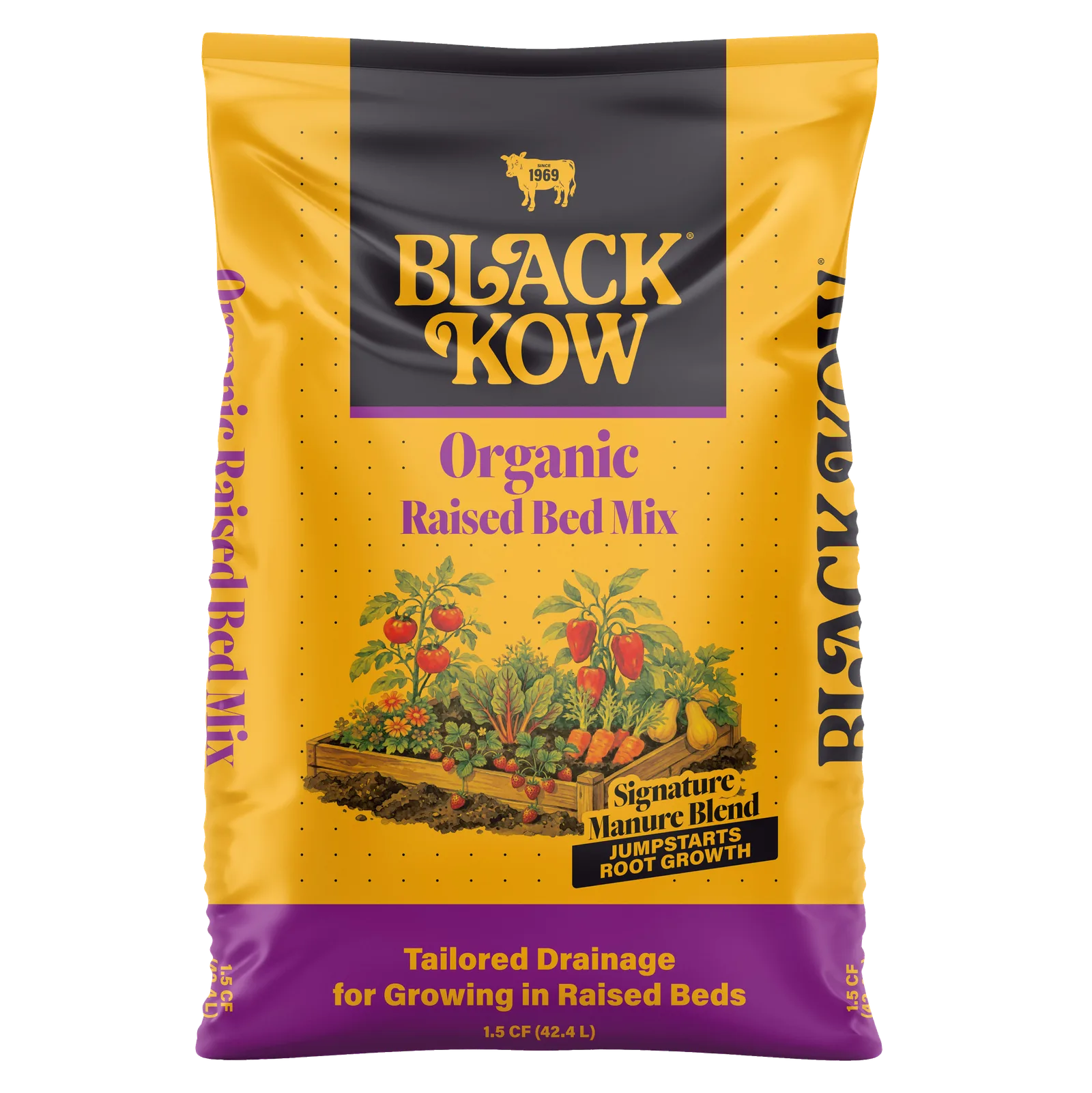 Black Kow® Organic Raised Bed Mix